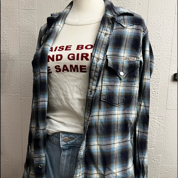 Lucky Brand flannel - Picture 6 of 6